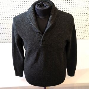 J. Crew Wool Shawl Collar Sweater M